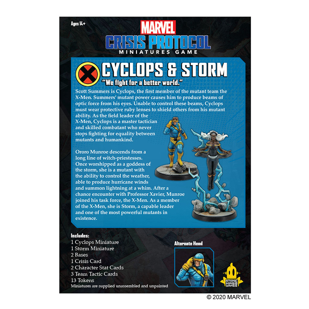 Marvel Crisis Protocol: Cyclops & Storm