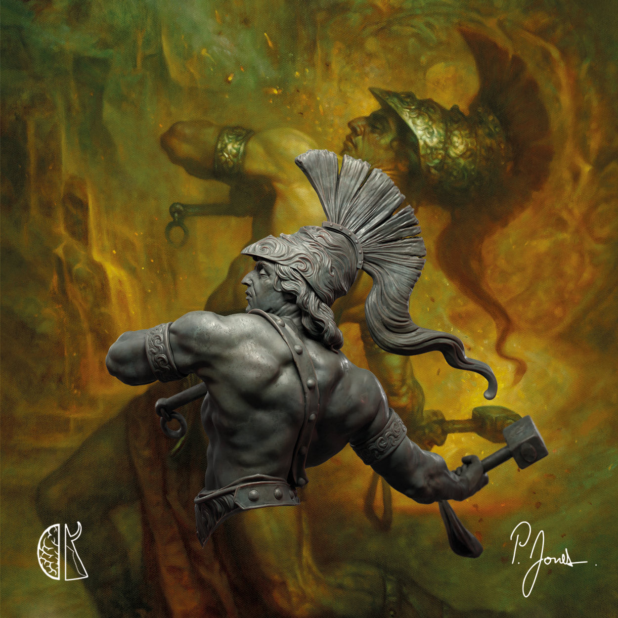 Patrick J. Jones: Forge of the Gods bust