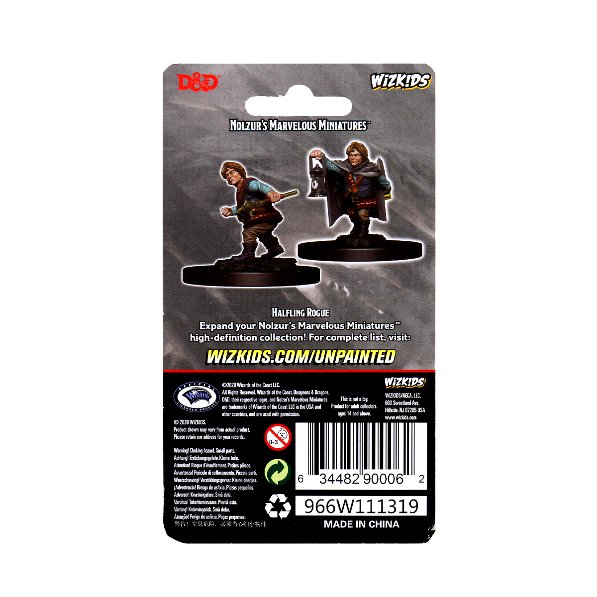 D&D Nolzur's Marvelous Miniatures - Male Halfling Rogue