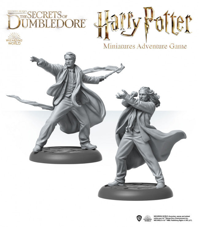 Harry Potter Miniature Game: Gellert Grindelwald & Credence Barebone