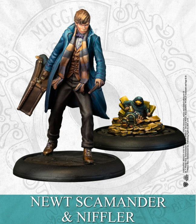 Harry Potter Miniature Game: Newt Scamander & Niffler