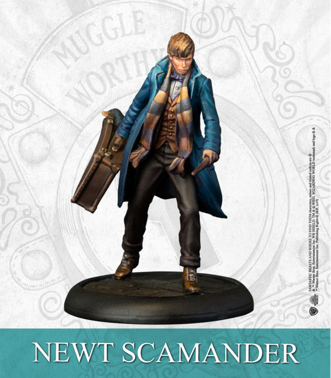 Harry Potter Miniature Game: Newt Scamander & Niffler