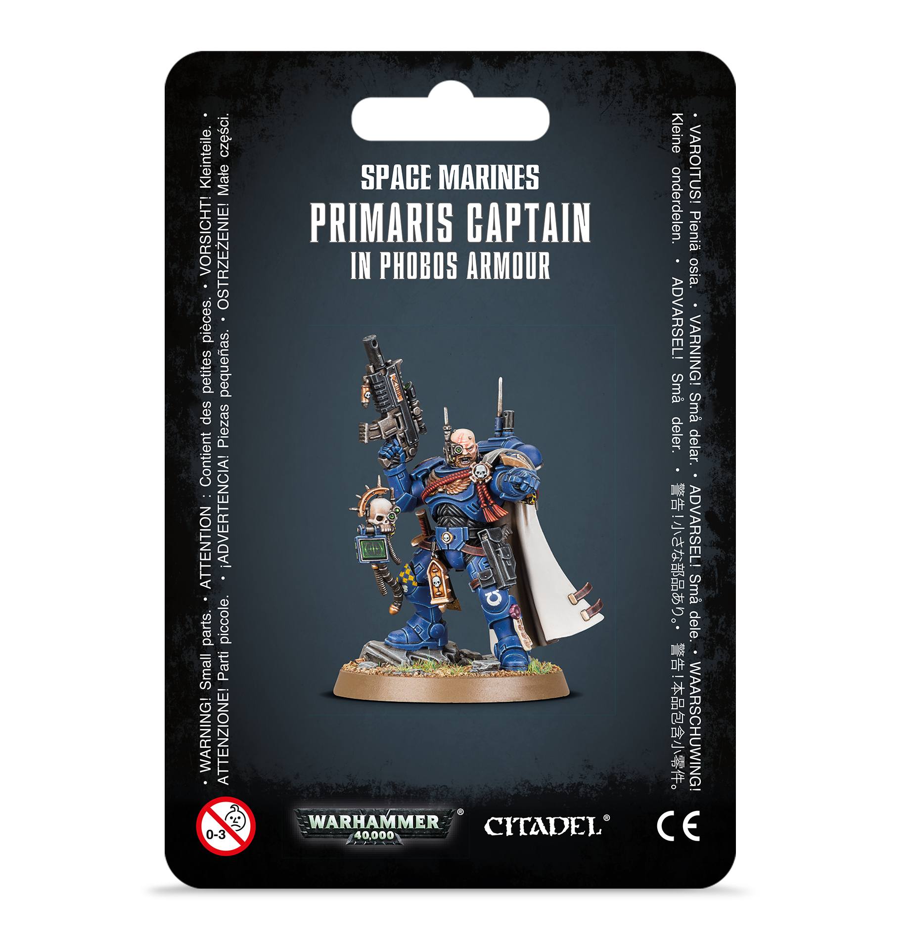 Space Marines: Primaris Captain In Phobos Armor