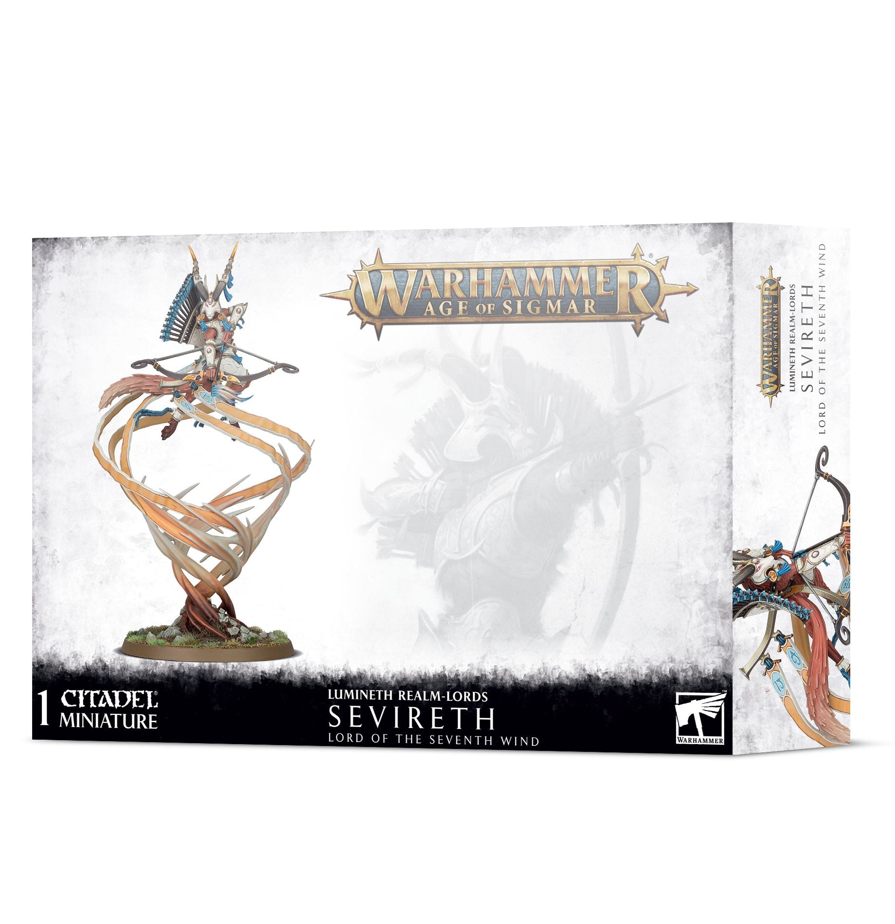 Lumineth Realm-Lords: Sevireth, Lord of the Seventh Wind (Web)