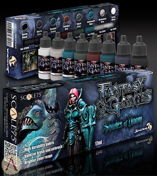 Scale75: Shades Of Doom Paint Set
