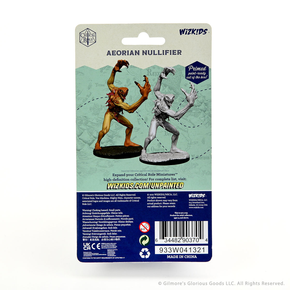 Critical Role Unpainted Miniatures: Aeorian Nullifier