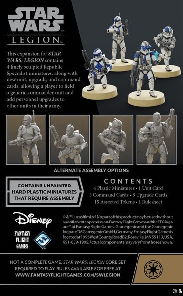 Galactic Republic: Republic Specialists Personnel Expansion