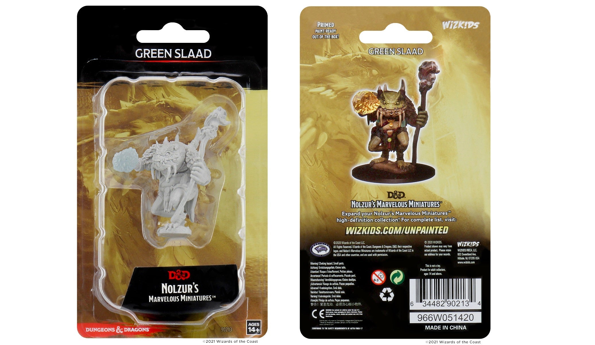 D&D Nolzur's Marvelous Miniatures: Green Slaad