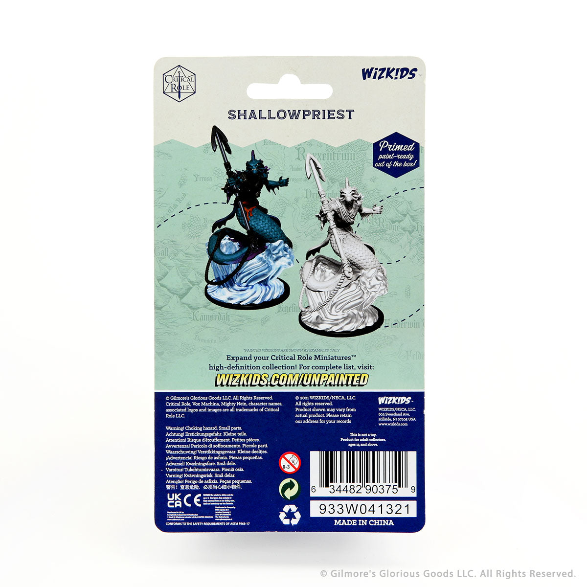 Critical Role Unpainted Miniatures: Shallowpriest