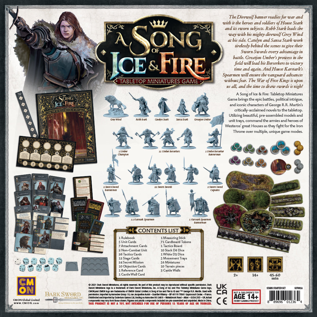 A Song of Ice and Fire - House Stark: Starter Set