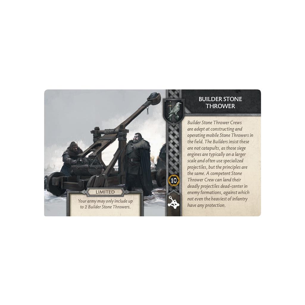 A Song of Ice and Fire - Night's Watch: Builder Stone Thrower