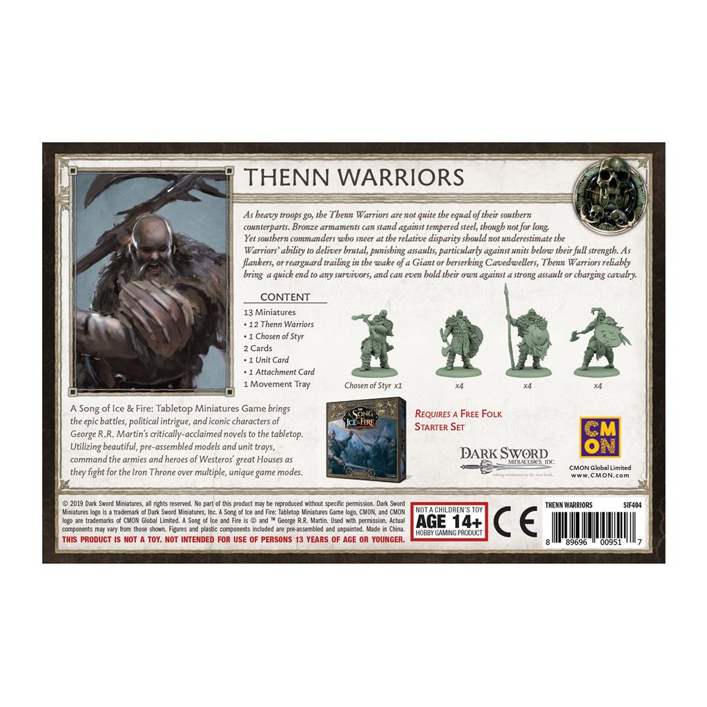 A Song of Ice and Fire - Free Folk: Thenn Warriors