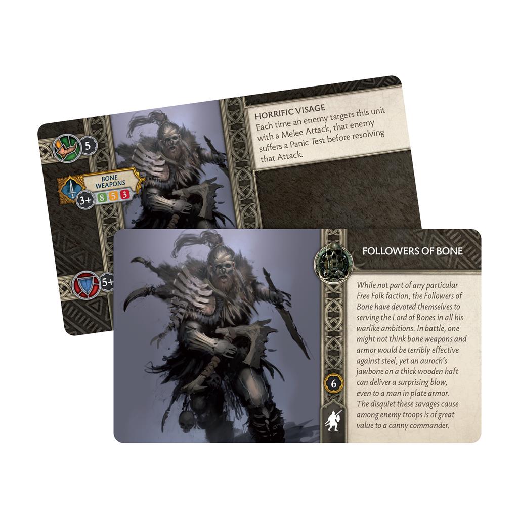 A Song of Ice and Fire - Free Folk: Followers of Bone