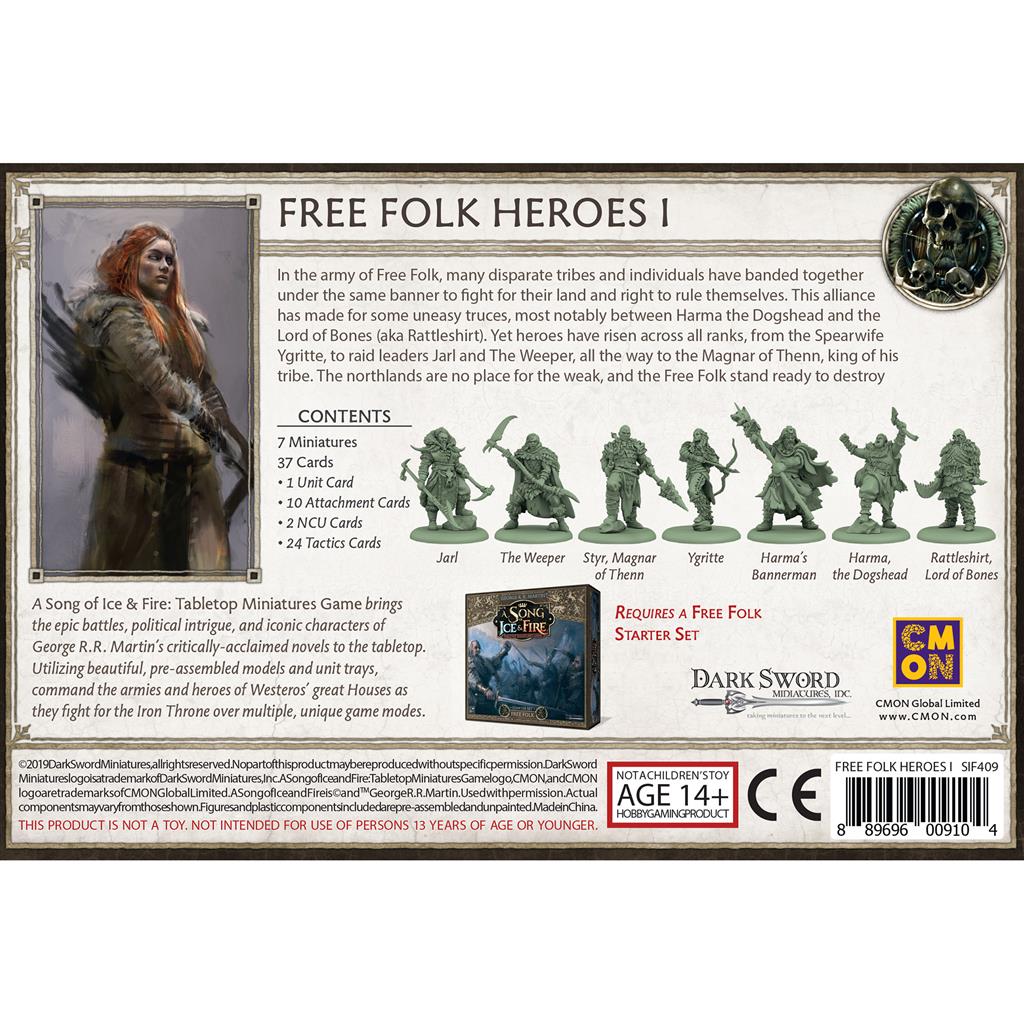 A Song of Ice and Fire - Free Folk: Heroes 1