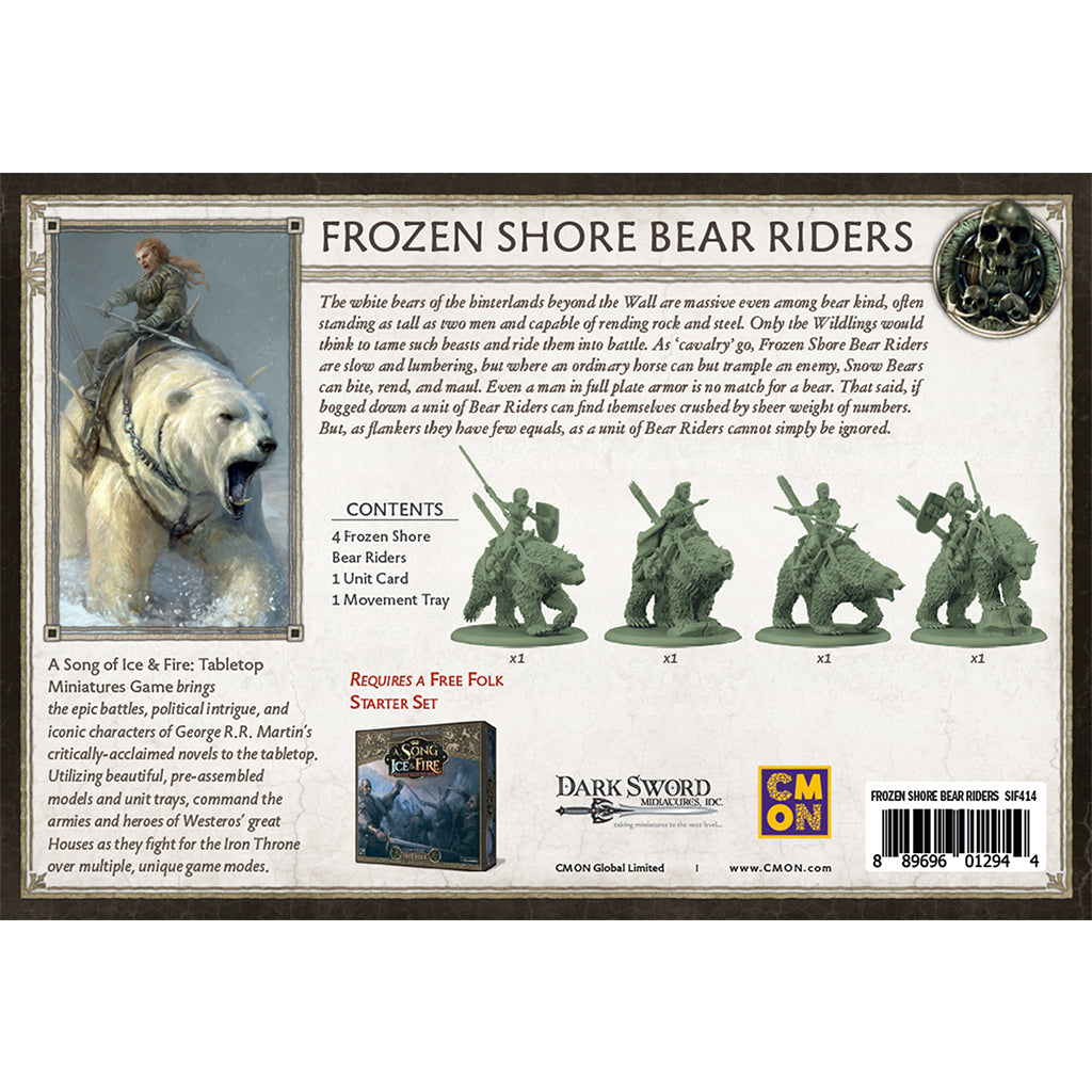 A Song of Ice and Fire - Free Folk: Frozen Shore Bear Riders