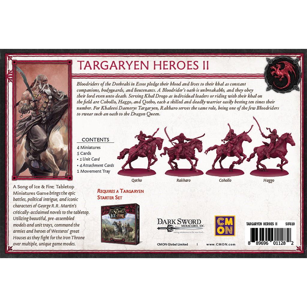 A Song of Ice and Fire - House Targaryen: Heroes 2