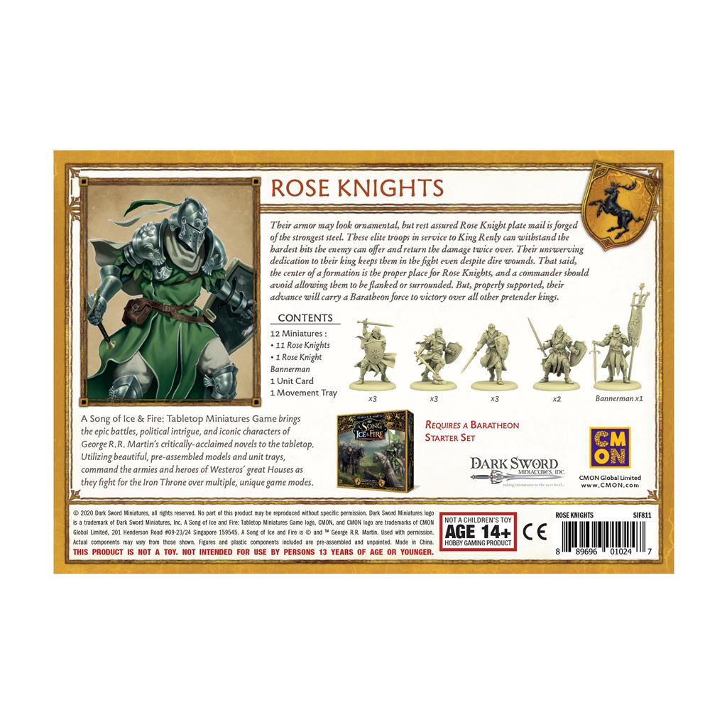 A Song of Ice and Fire - House Baratheon: Rose Knights