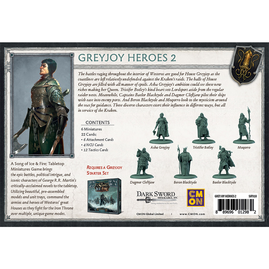 A Song of Ice and Fire - House Greyjoy: Heroes 2