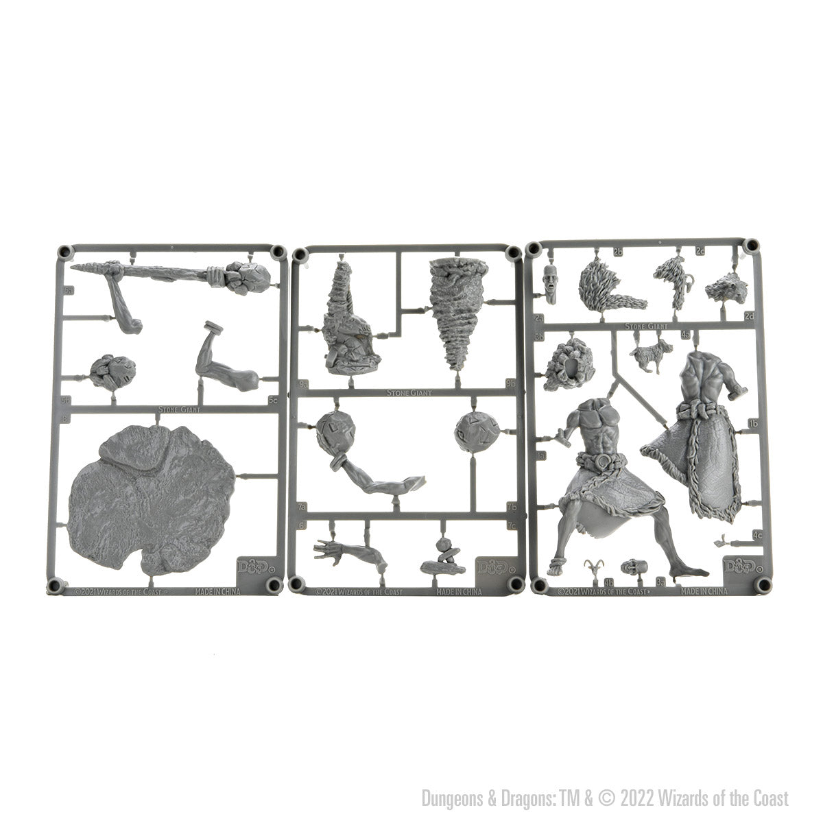 D&D Frameworks: Stone Giant - Unpainted and Unassembled