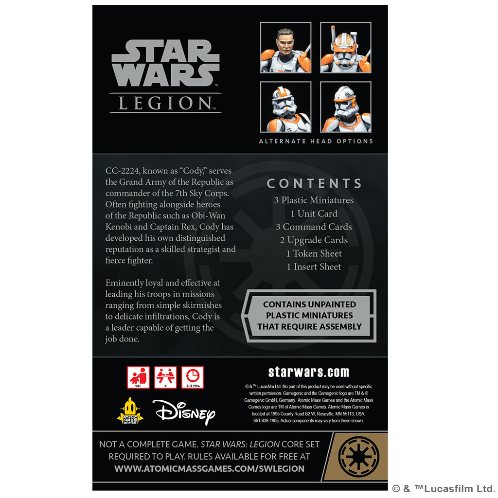 Galactic Republic: Clone Commander Cody Expansion