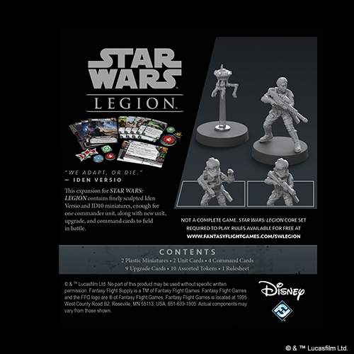 Galactic Empire: Iden Veriso and ID10 Commander Expansion