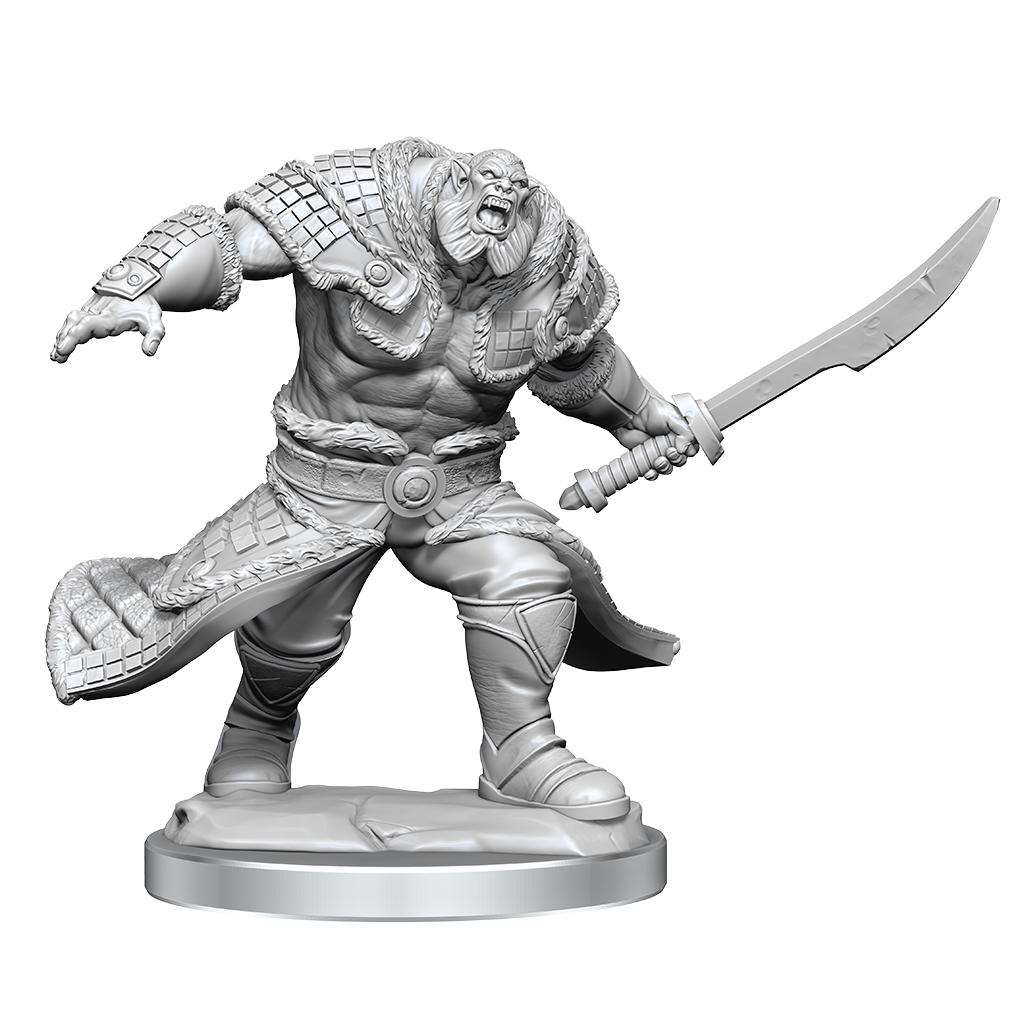 Magic: The Gathering Unpainted Miniatures: Helmsmasher/Krumar
