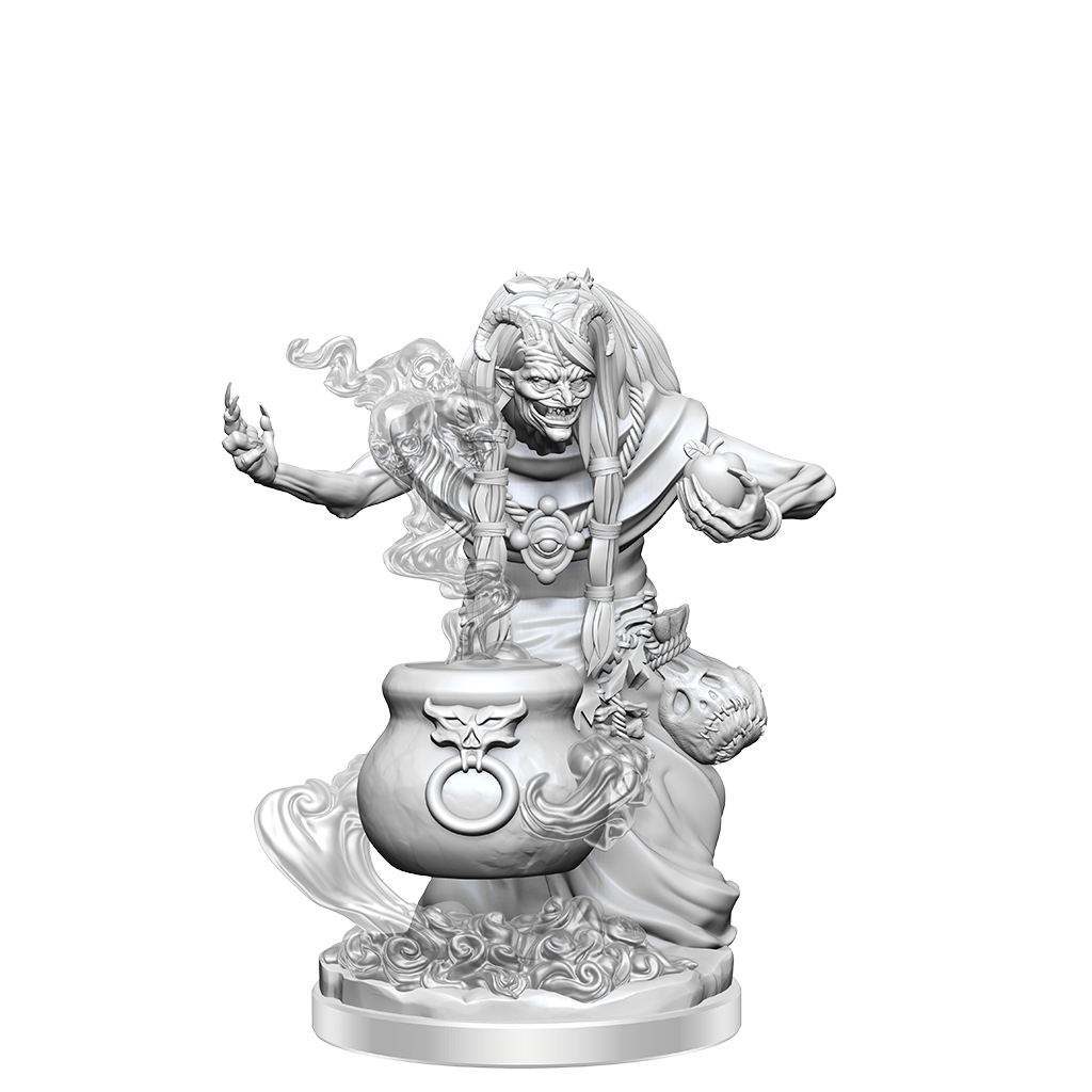D&D Frameworks: Night Hag - Unpainted and Unassembled