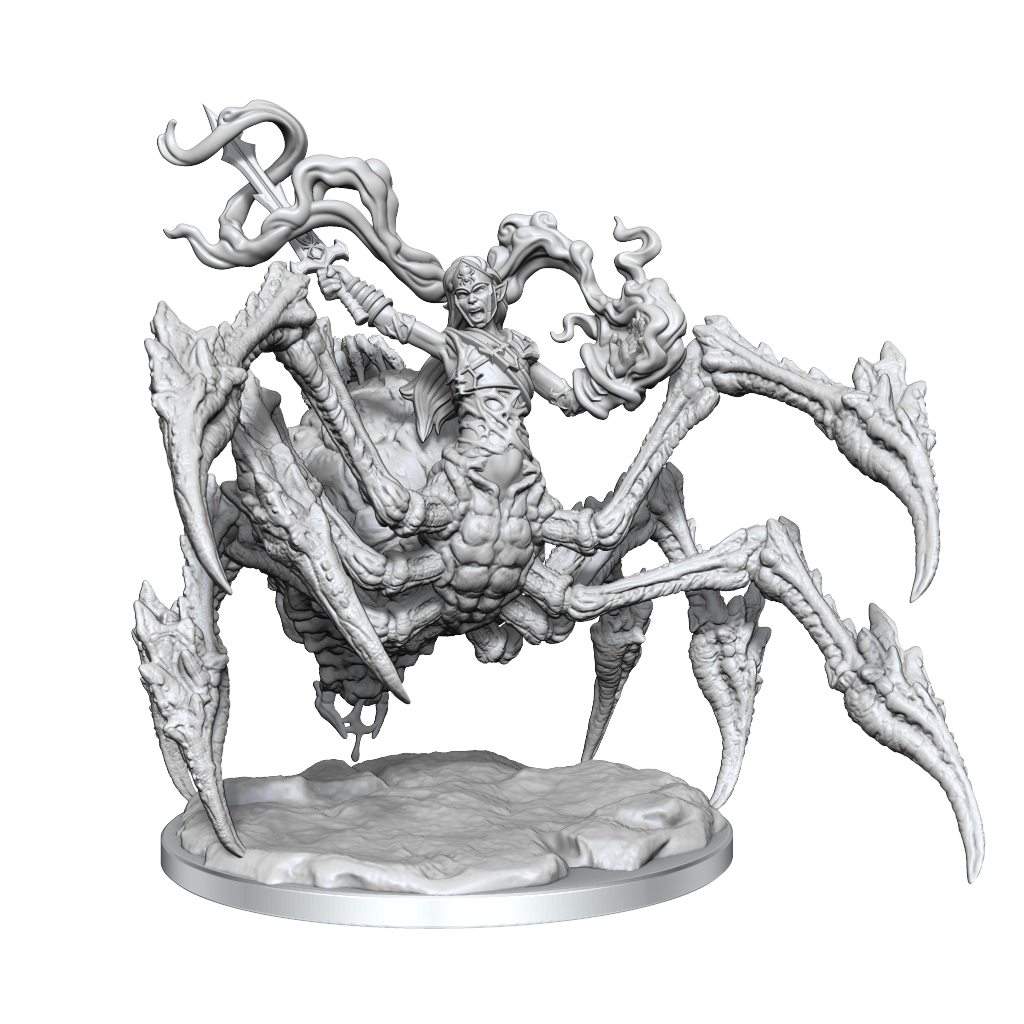 D&D Frameworks: Drider - Unpainted and Unassembled