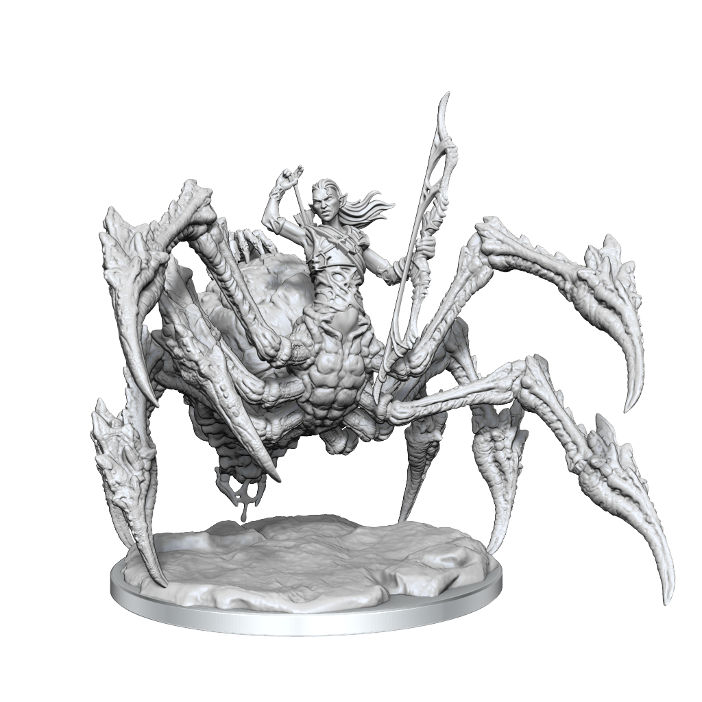 D&D Frameworks: Drider - Unpainted and Unassembled