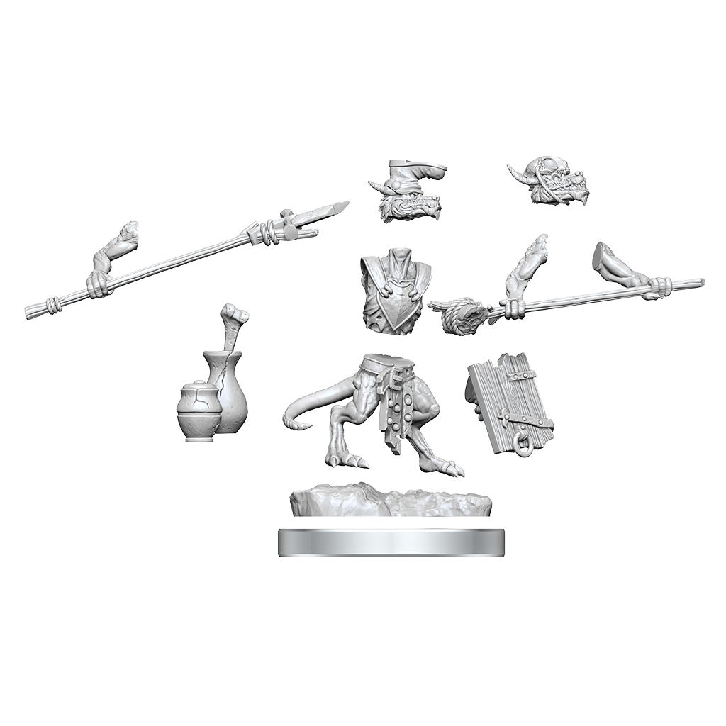D&D Frameworks: Kobolds - Unpainted and Unassembled