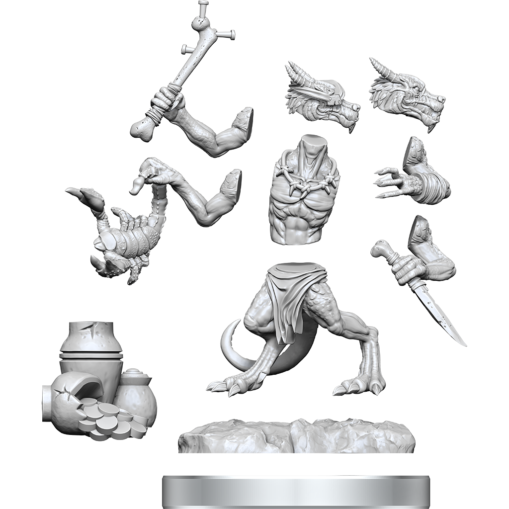 D&D Frameworks: Kobolds - Unpainted and Unassembled