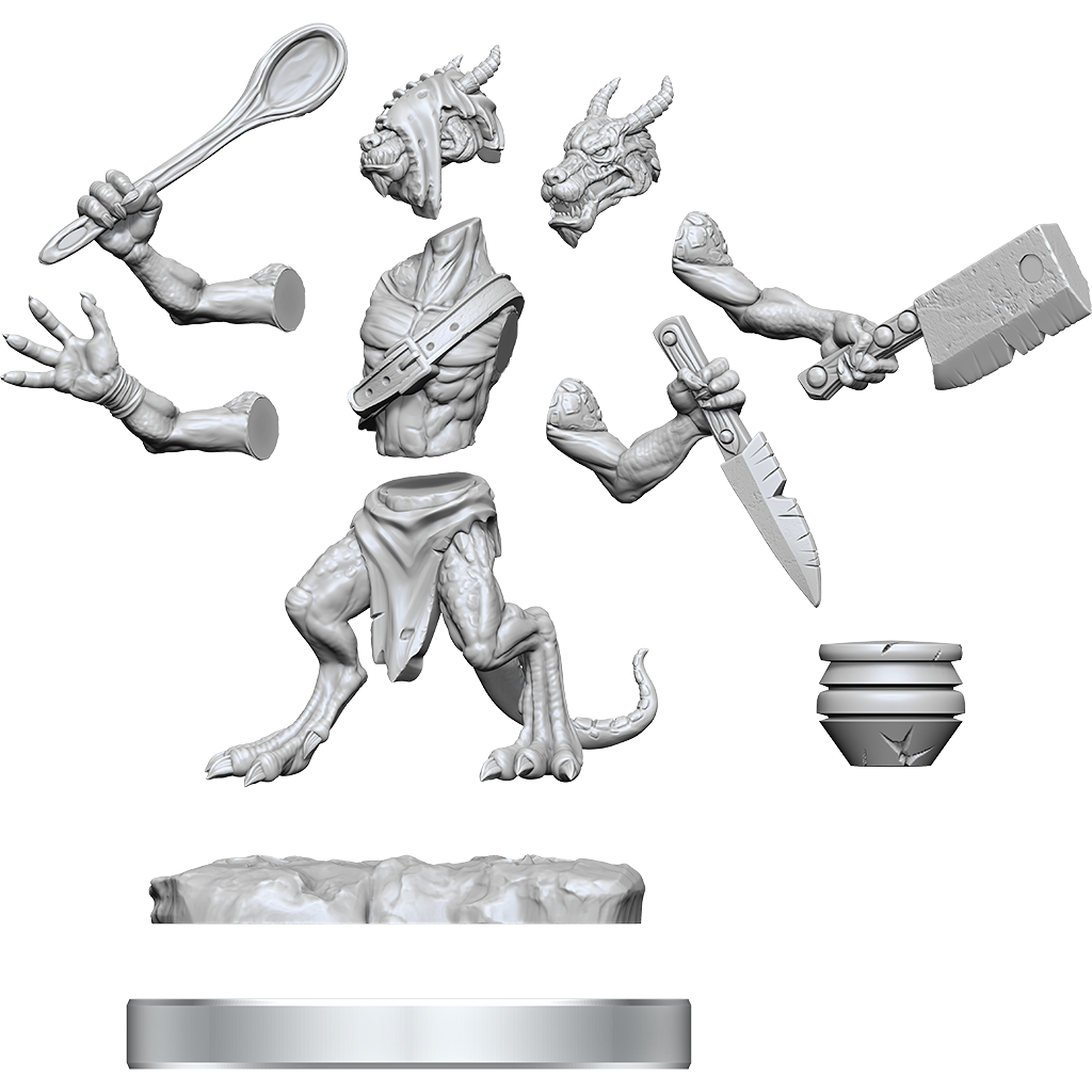 D&D Frameworks: Kobolds - Unpainted and Unassembled