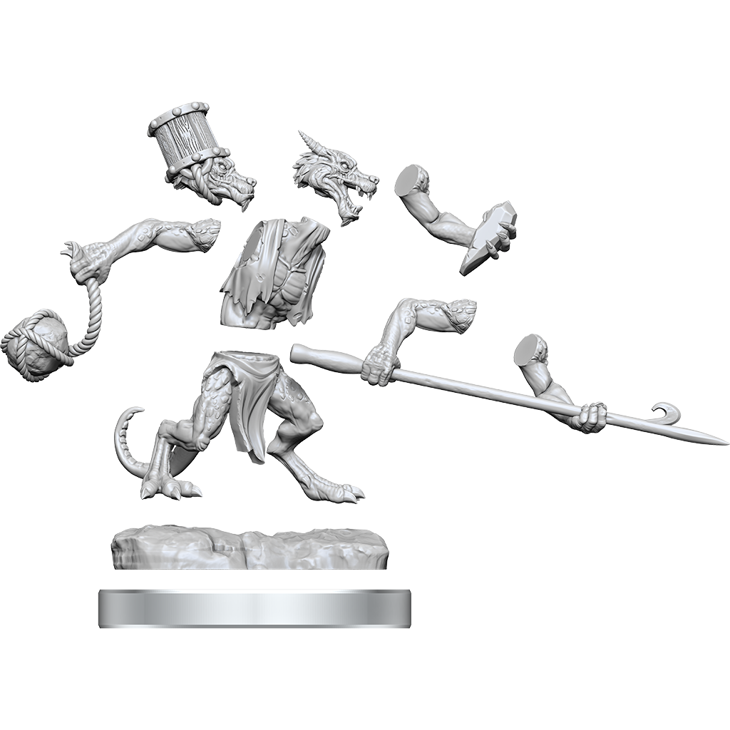 D&D Frameworks: Kobolds - Unpainted and Unassembled
