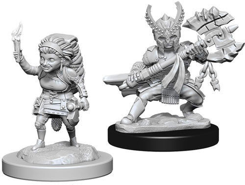 D&D Nolzur's Marvelous Miniatures: Female Halfling Fighter