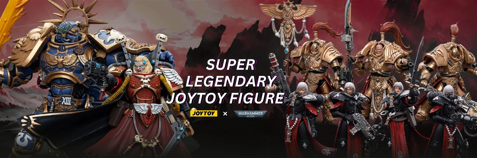 JoyToy - Ultramarines - Legion Praetor With Power Sword And Volkite Serpenta 118 The Horus Heresy 14cm 6927054400126 JoyToy - Ultramarines - Legion Praetor With Power Sword And Volkite Serpenta 118 The Horus Heresy 14cm 6927054400126