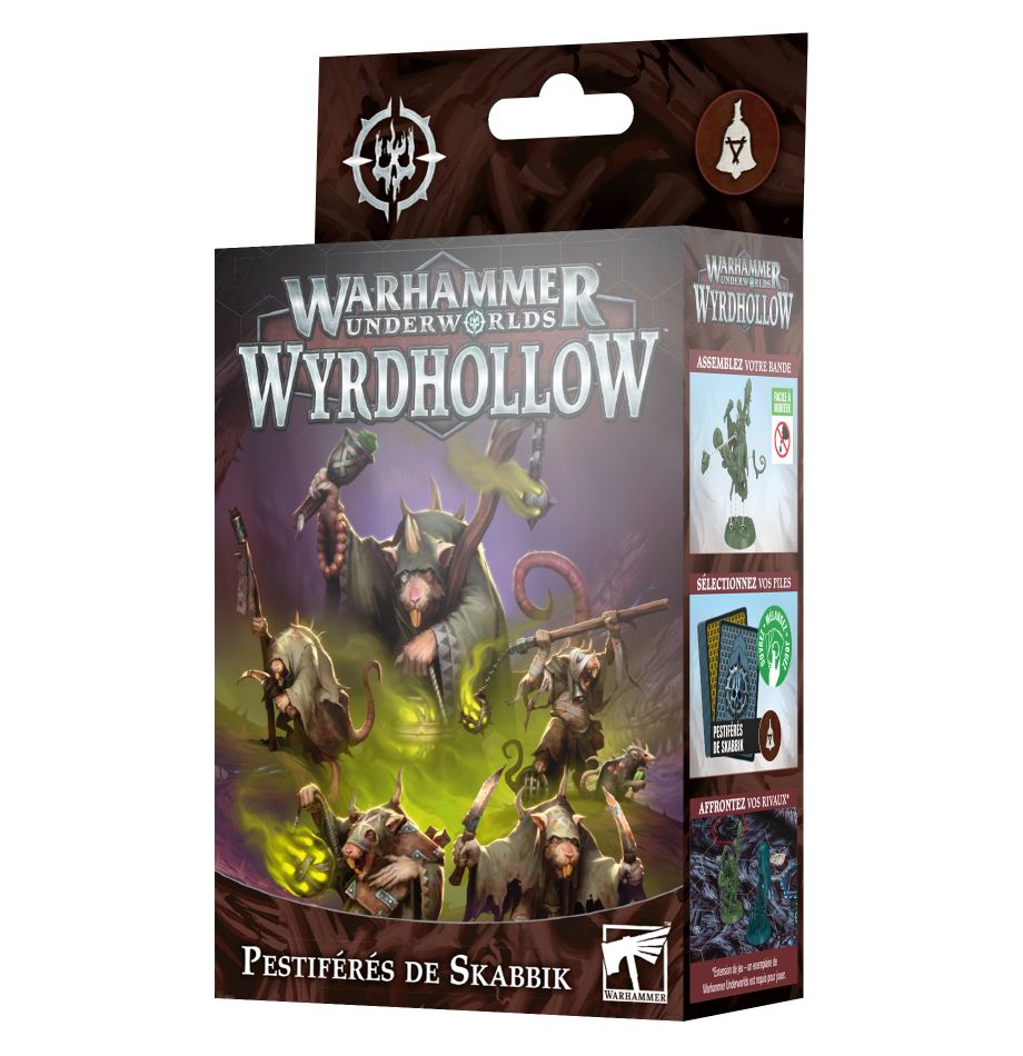 Warhammer Underworlds: Wyrdhollow – Skabbik's Plaguepack (French)