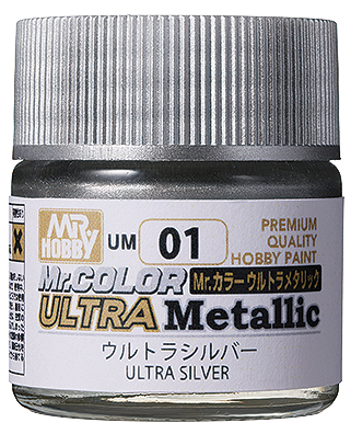 Mr Color Ultra Metallic Series - UM01 Ultra Silver