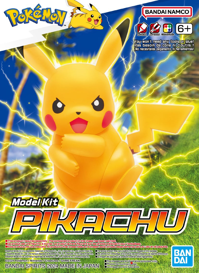 Bandai Pokemon Model Kit: Pikachu (2024)