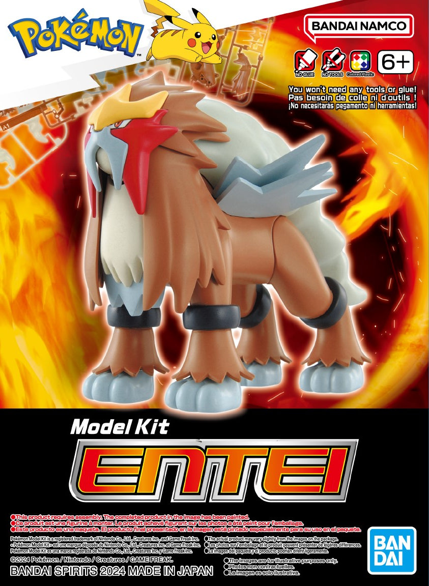 Bandai Pokemon Model Kit: Entei