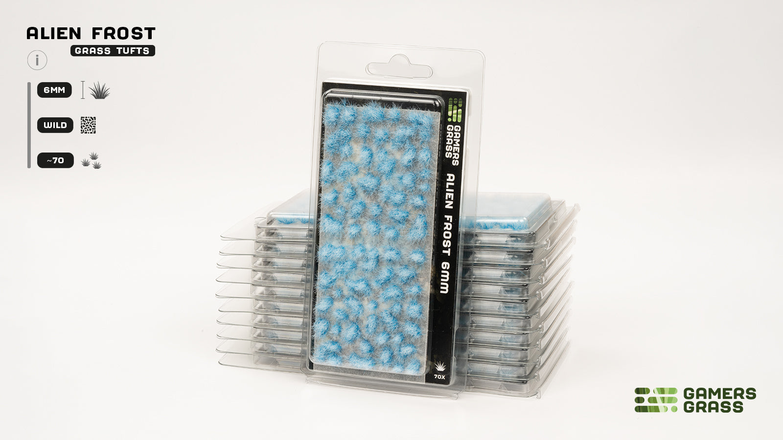 Gamers Grass: Alien Frost Wild Tufts (6mm)