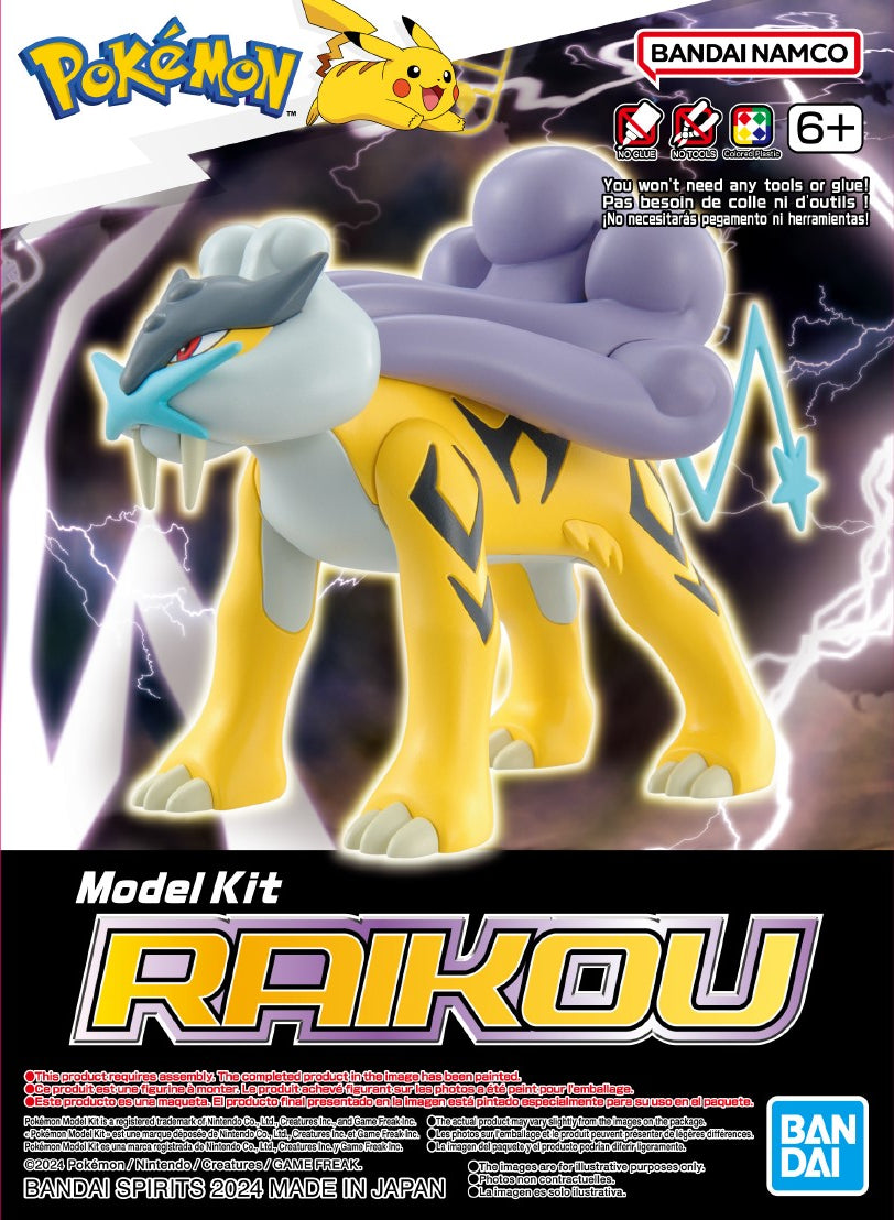 Bandai Pokemon Model Kit: Raikou