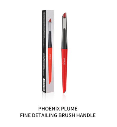 DSPIAE: "Phoenix Plume" Panel Line Marker / Fine Detailing Brush / Broad Painting Brush Handle