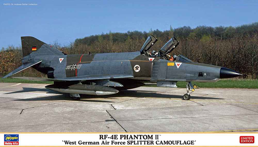 Hasegawa 1/72 RF-4E Phantom II "West German Air Force Splitter Camouflage"