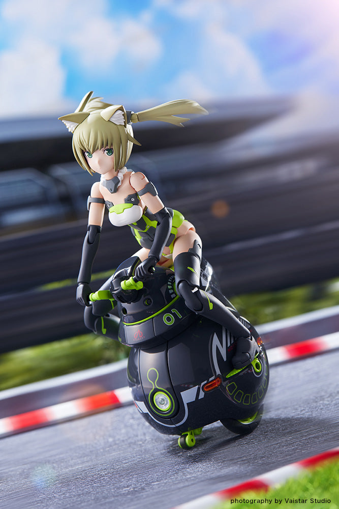 Kotobukiya: Frame Arms Girl Innocentia [Racer] & Noseru [Racing Specs Ver.]