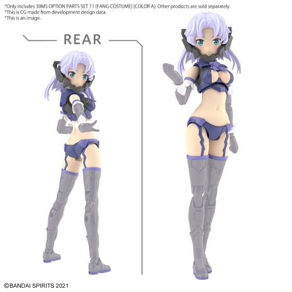 30MS Option Parts Set 11 (Fang Costume) [Color A]