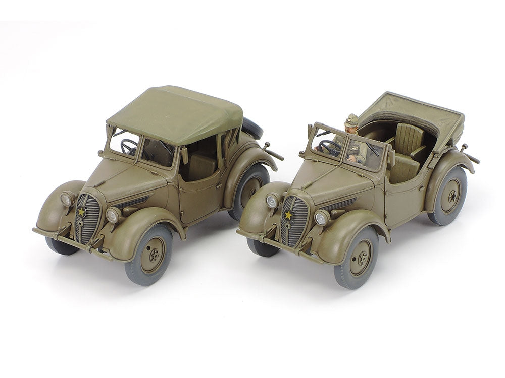 Tamiya: 1/48 Mitsubishi Ki-46 III Type 100 & 4X4 Light Vehicle Kurogane Set