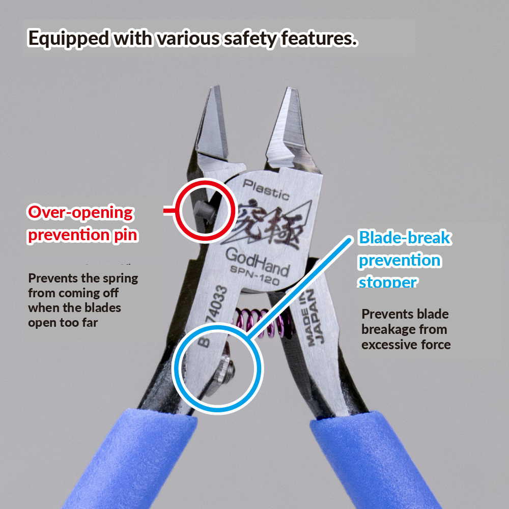 GodHand - Ultimate Nipper SPN-120 (w/ Protection Cap)