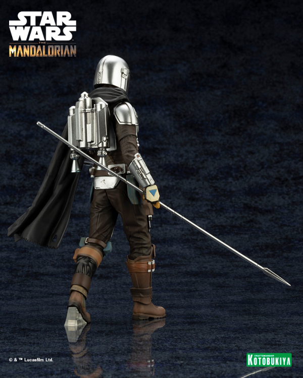 Kotobukiya: ARTFX+ Mandalorian & Grogu with Beskar Staff 1/10 Scale Pre-Painted Figure