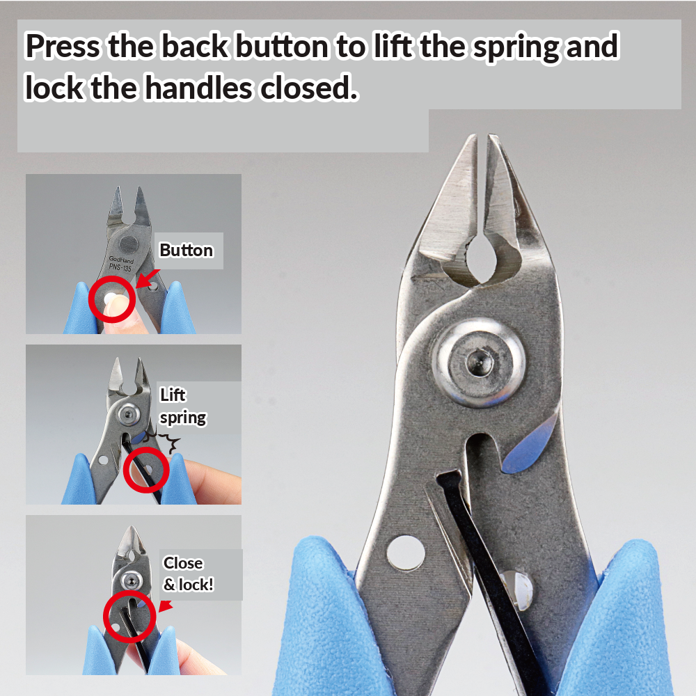 God Hand - Single Edged Nipper PNS-135