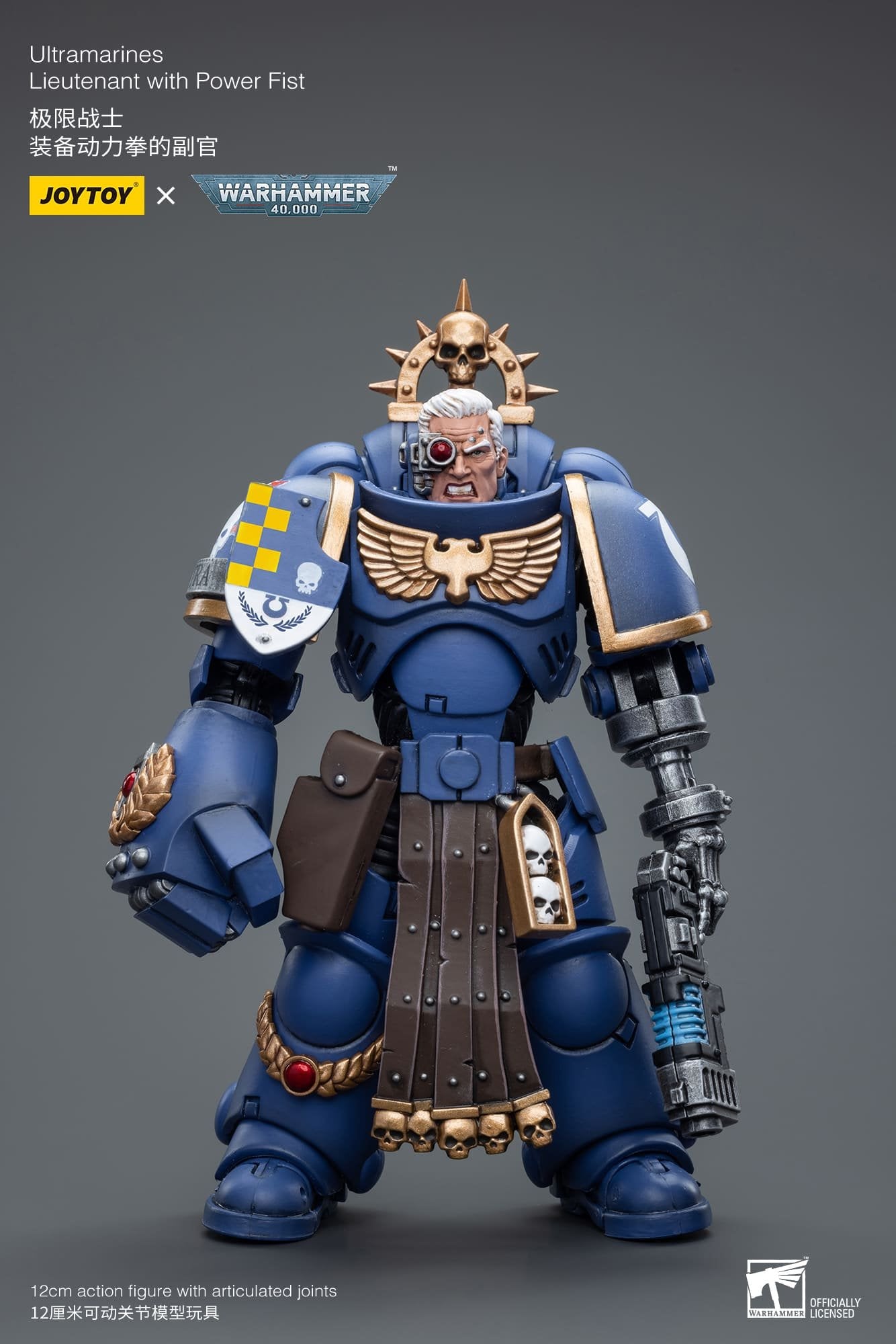 Joytoy: Ultramarines Lieutenant with Power Fist